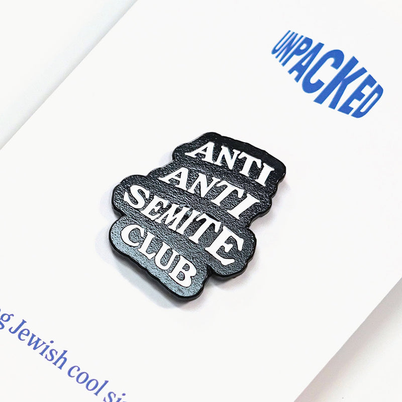 Anti Anti Enamel Pin